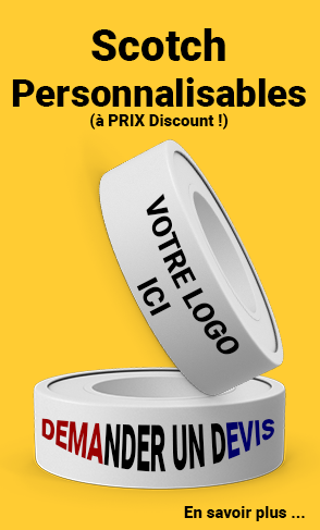Scotch Personnalisable avec votre logo et vos couleurs à prix discount !
