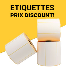 Rouleaux d'étiquettes au meilleurs prix ! Etiquetage pas chère !